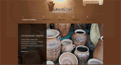 Desktop Screenshot of ceramikakowalczyk.pl
